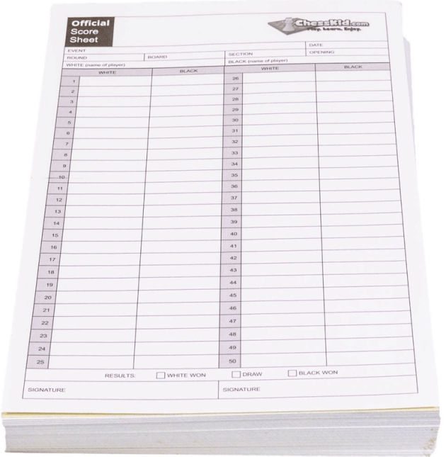 Chess Notation Sheet + Free Chess Score Sheet - ChessKid.com chess-notation-sheet-free-chess-score-sheet-chesskid-com